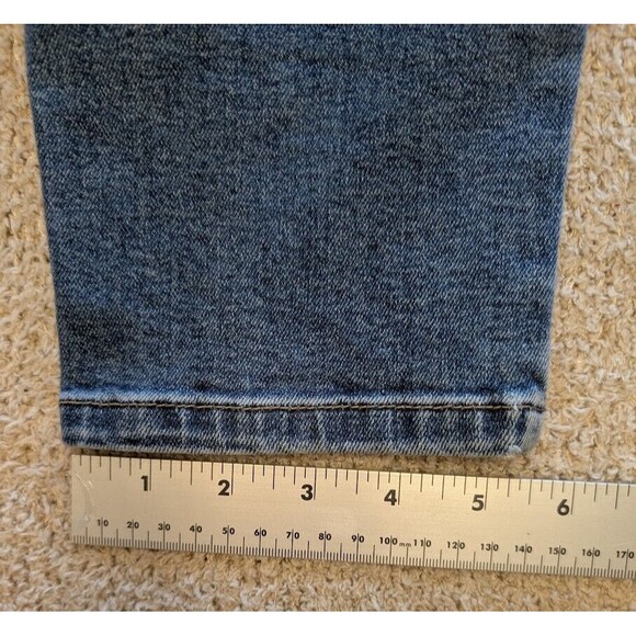 Anthropologie 12/31 Level 99 High Rise Skinny Jeans Nostalgic blue Wash 1412109 - Picture 7 of 8